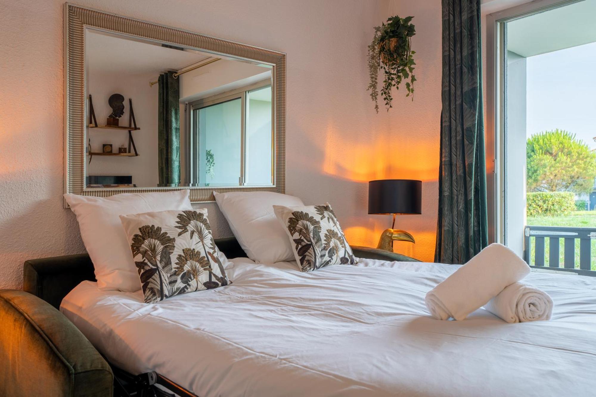 Studio Plage De Capbreton Avec Terrasse エクステリア 写真